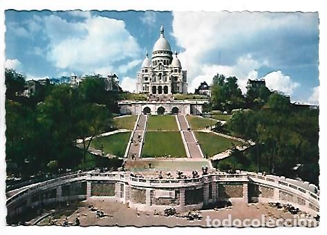 Postales: LA BASILIQUE DU SACRE-COEUR DE MONTMARTRE.- PARIS / FRANCIA