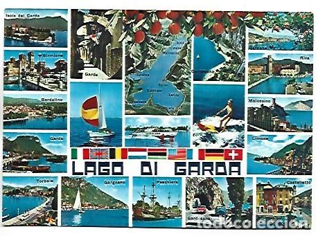Postales: LAGO DI GARDA.- ITALIA