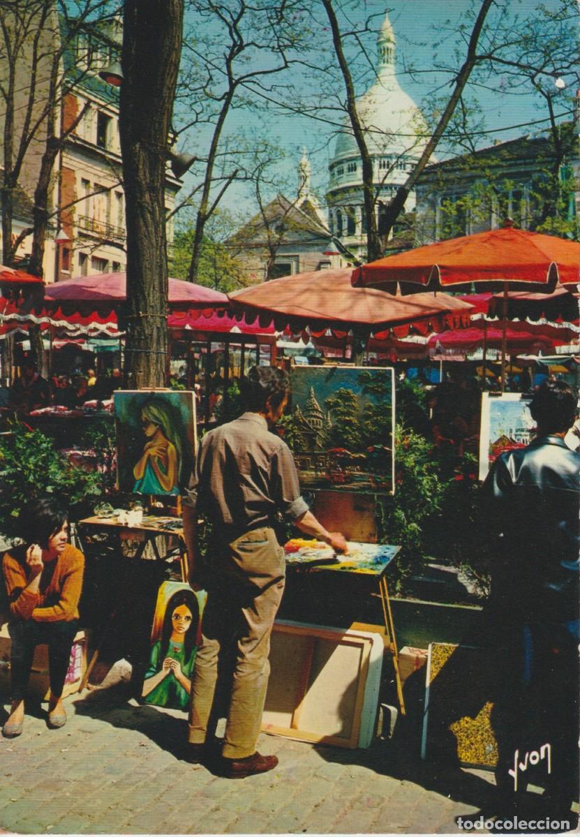Postales: PARIS. FRANCIA. PINTORES EN LA PLAZA DE TERTRE