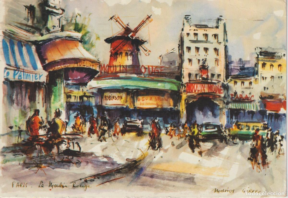 Postales: PARIS. FRANCIA. LE MOULIN ROUGE