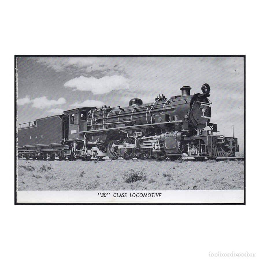 Postales: Reino Unido [TPO] Locomotoras de Africa Oriental. Clase 30 (N)