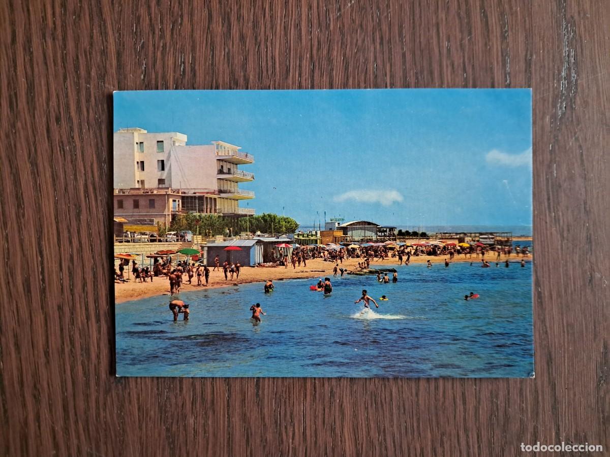 Postales: postal de Italia, playa, Marina de Rigusa, Palermo, a&ntilde;os 70.