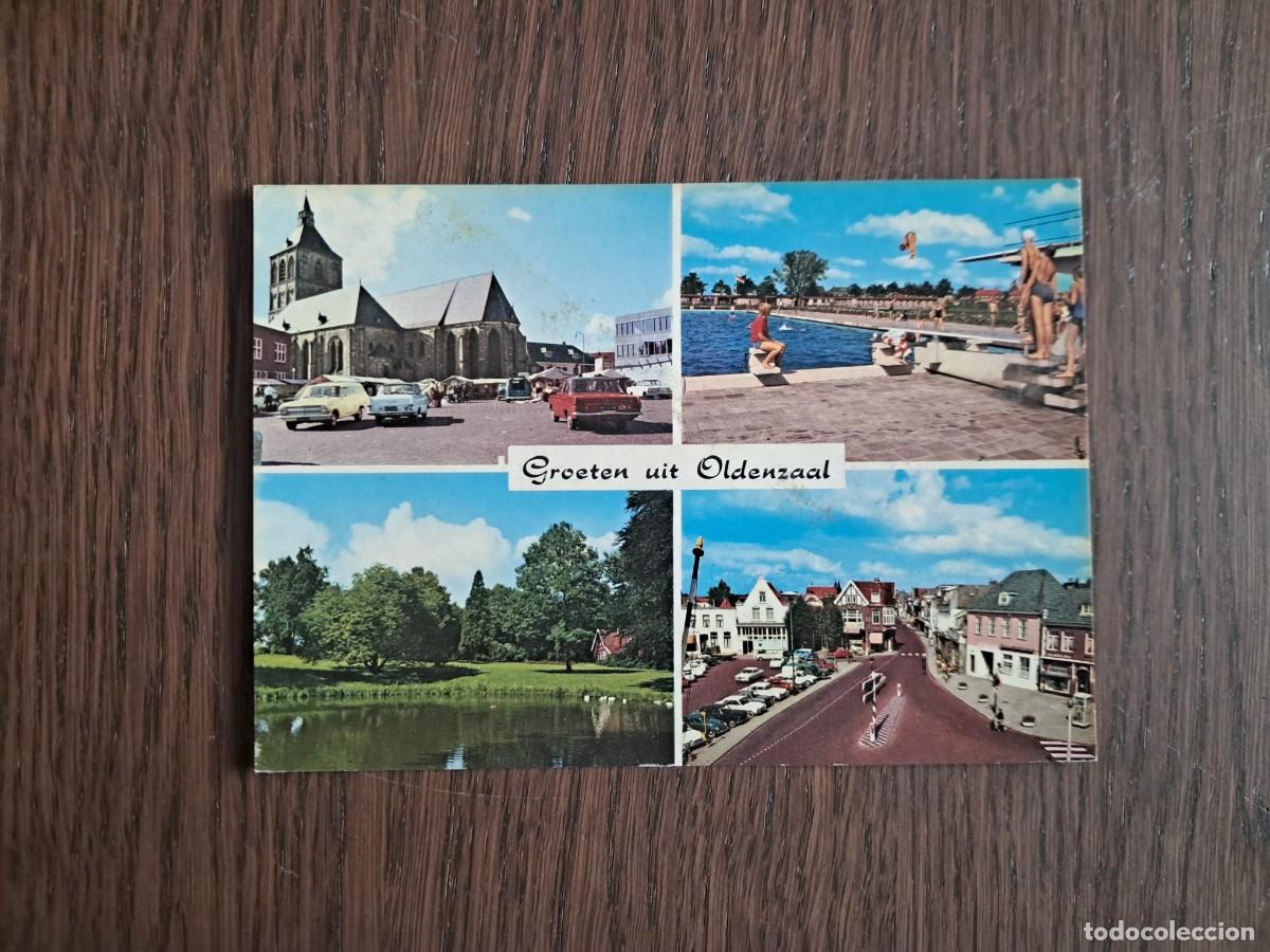 Postales: postal de Paises Bajos, diferentes vistas de Oldenzaal. a&ntilde;os 70.