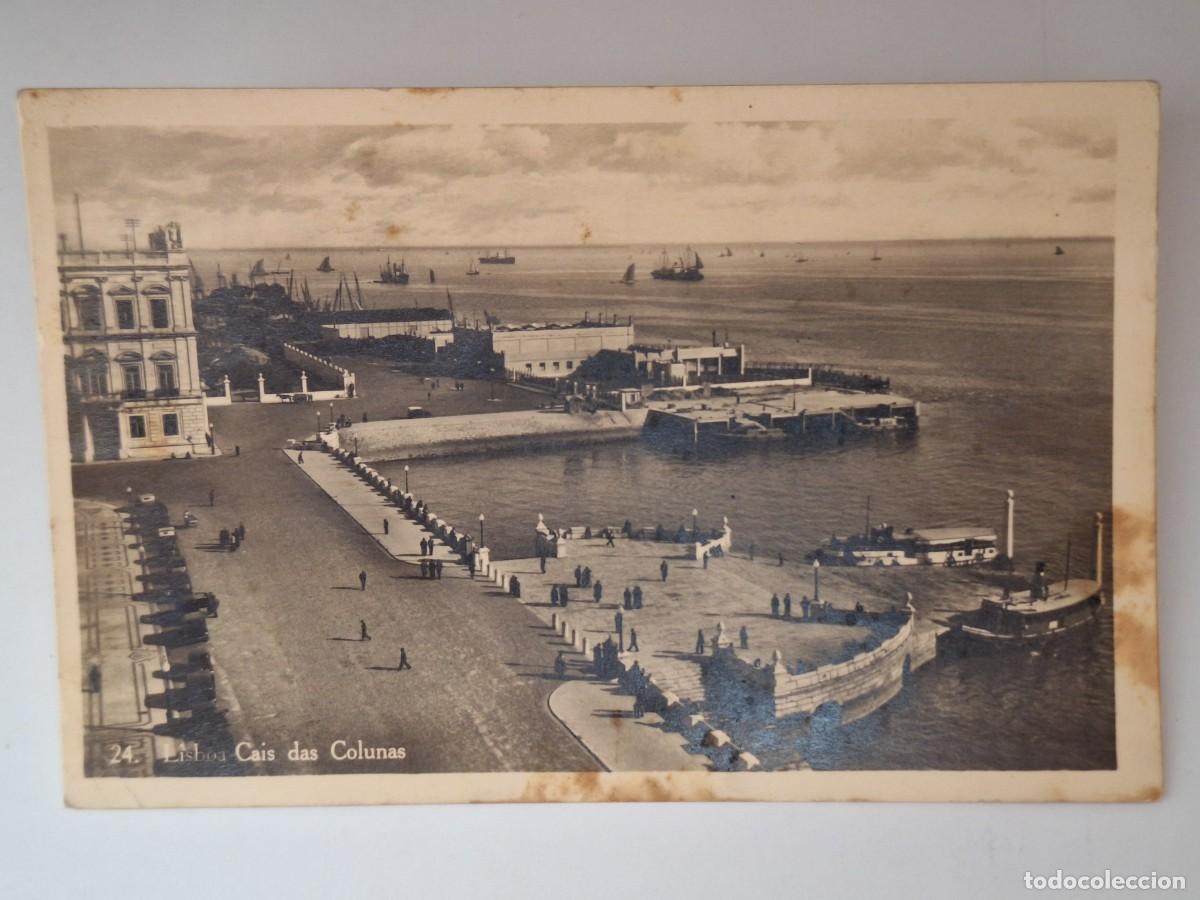 Postales: TARJETA POSTAL PORTUGAL LISBOA CAIS DAS COLUNAS RV 3085