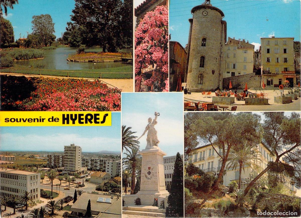 Postales: Postal de Hy&egrave;res Les Palmiers Francia Costa Azul