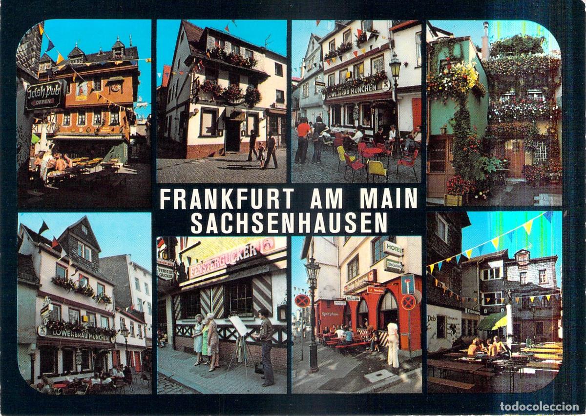 Postales: Postal de Frankfurt am Main, Distrito de Sachsenhausen, Alemania