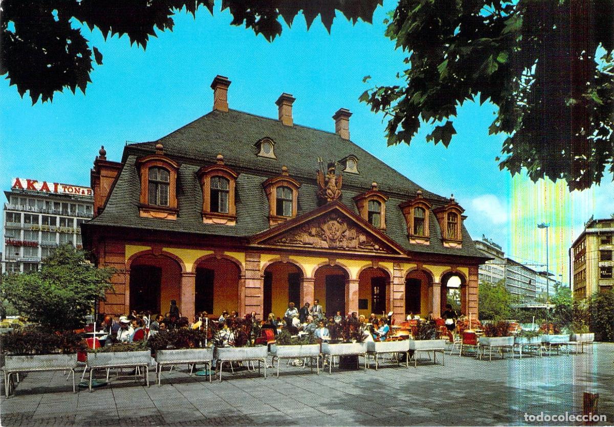 Postales: Postal de la plaza Hauptwache en Frankfurt am Main