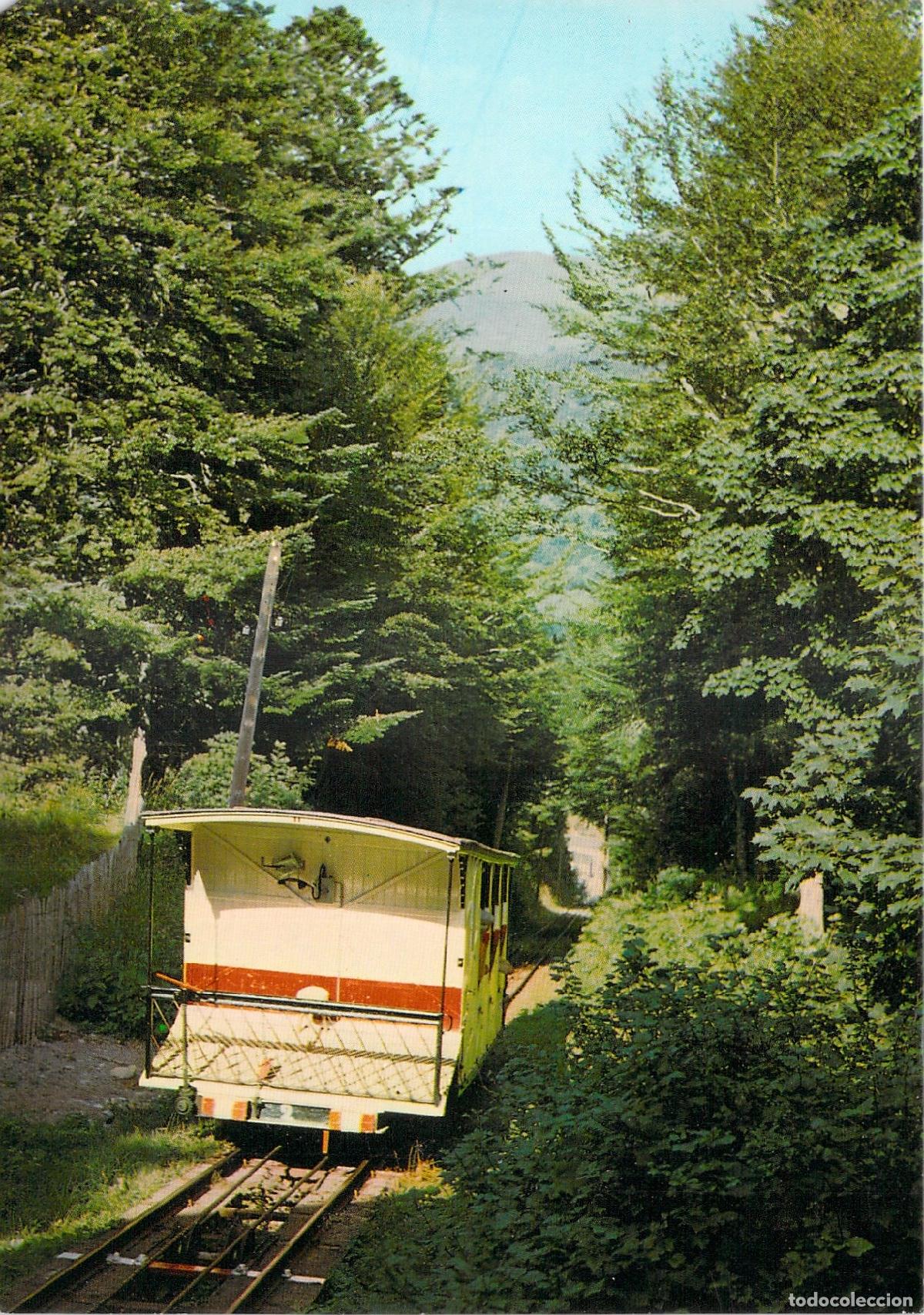 Postales: Postal de Funicular del Salon du Capucin en Mont-Dore Francia