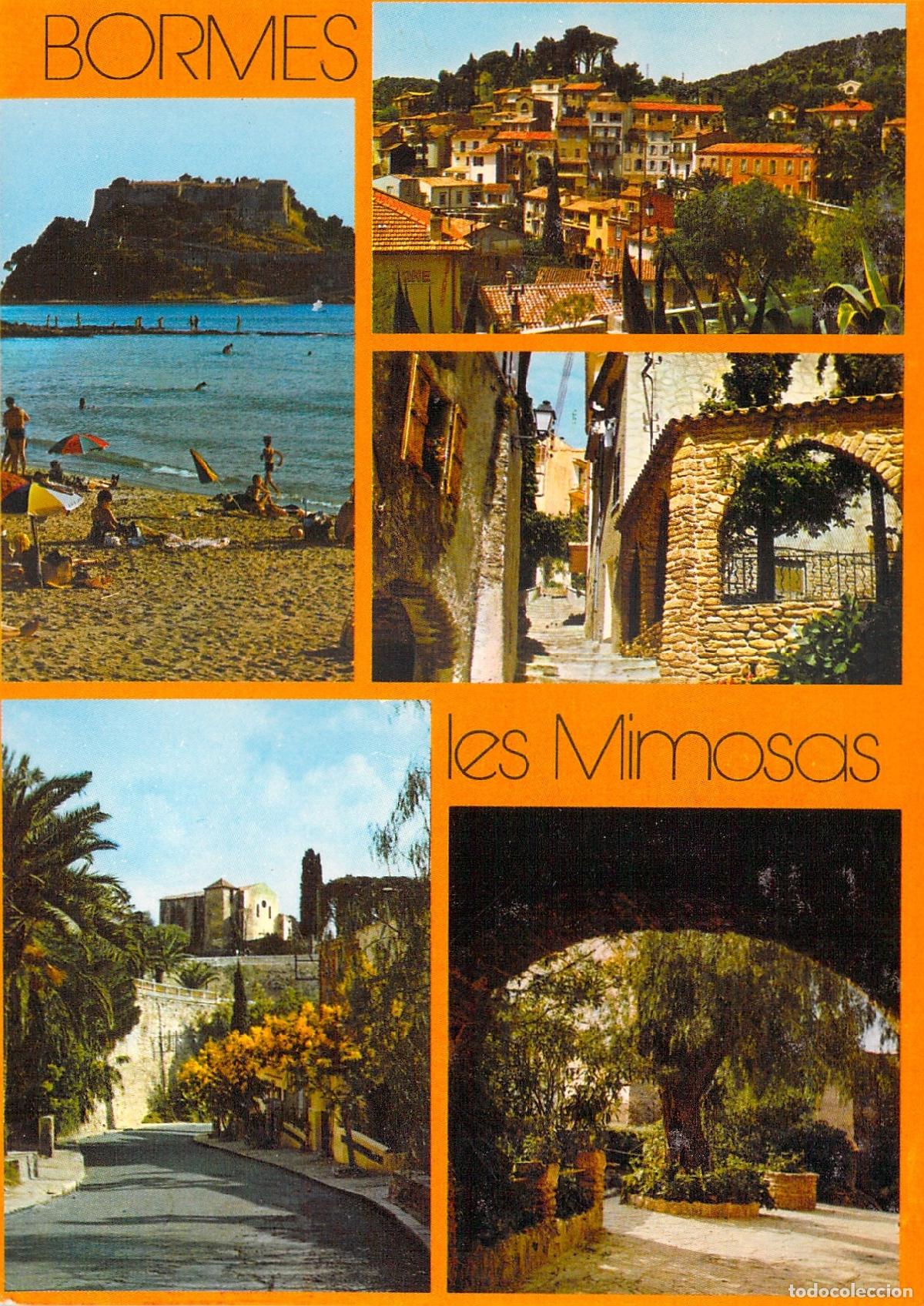 Postales: Postal de Bormes-les-Mimosas Provenza Francia Vistas panor&aacute;micas