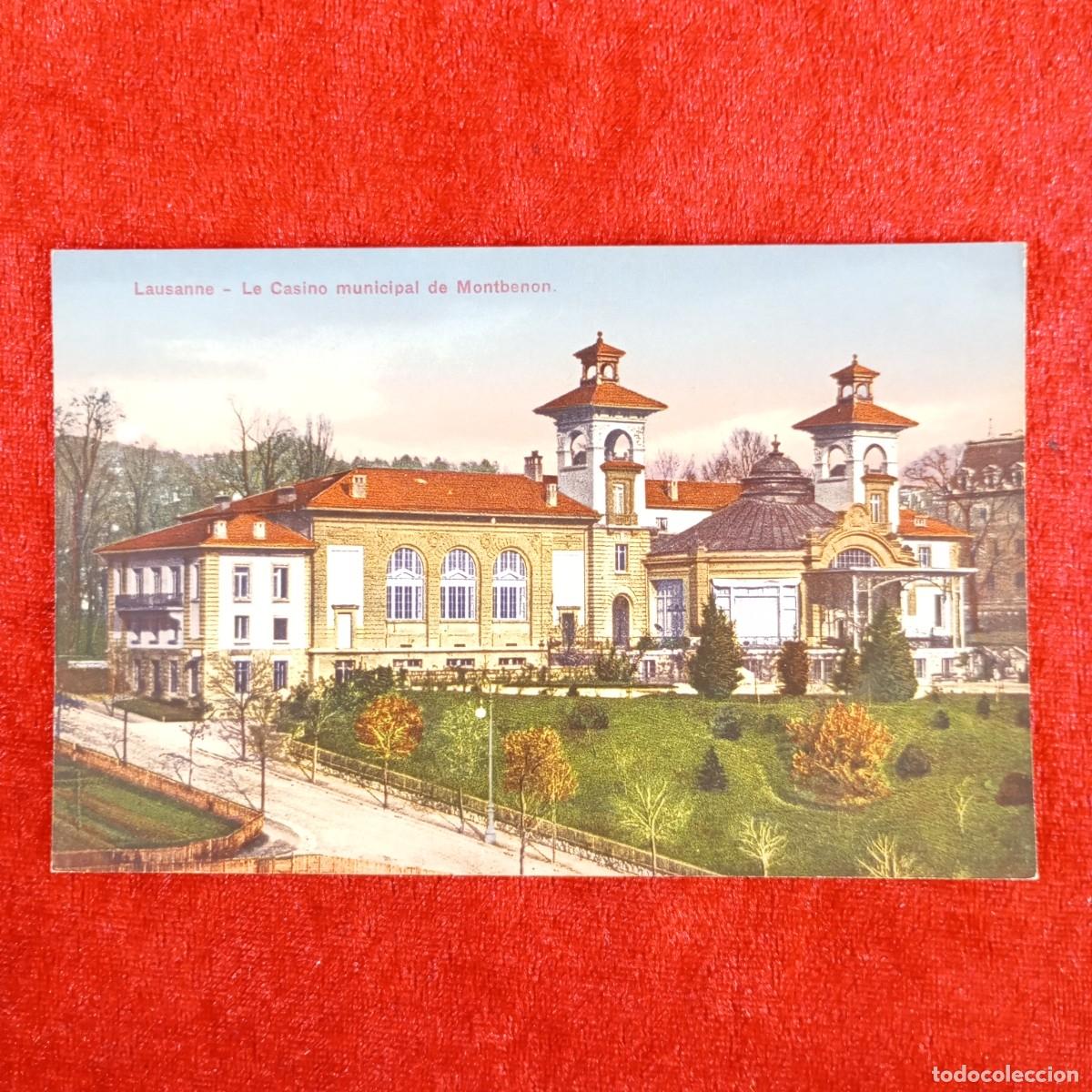 Postales: POSTAL - LAUSANNE - LE CASINO MUNICIPAL DE MONTBENON / 907
