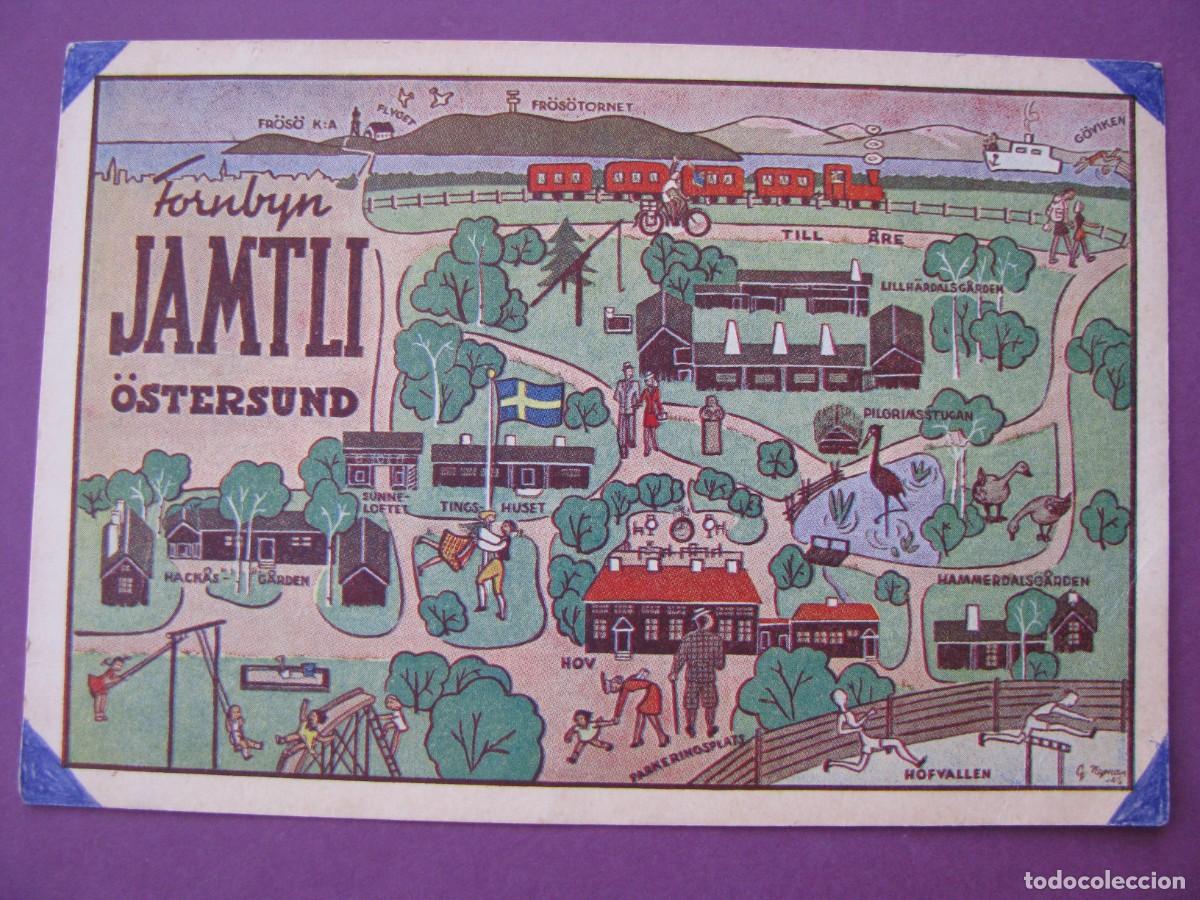 Postales: POSTAL DE SUECIA. OSTERSUND. 1949