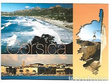 Postales: PLAGE DE L&acute;OSTRICONI.- CORSICA / FRANCIA