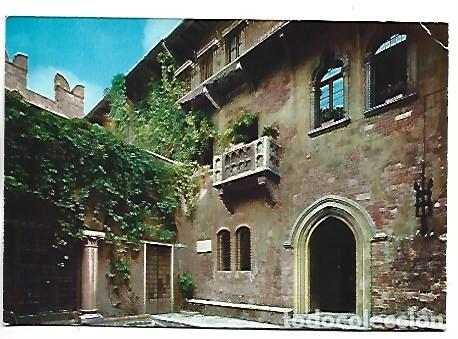 Postales: CASA DI GIULIETTA - HOUSE OF JULIET.- ITALIA