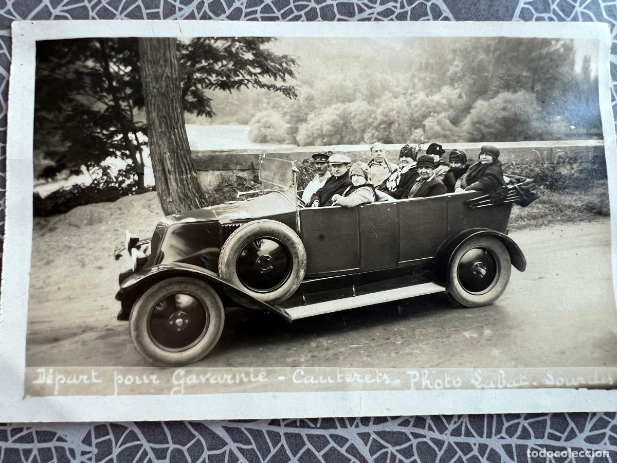 Postales: AUTOMOVIL A&Ntilde;OS 20 GAVARNIE SALIDA TARJETA POSTAL