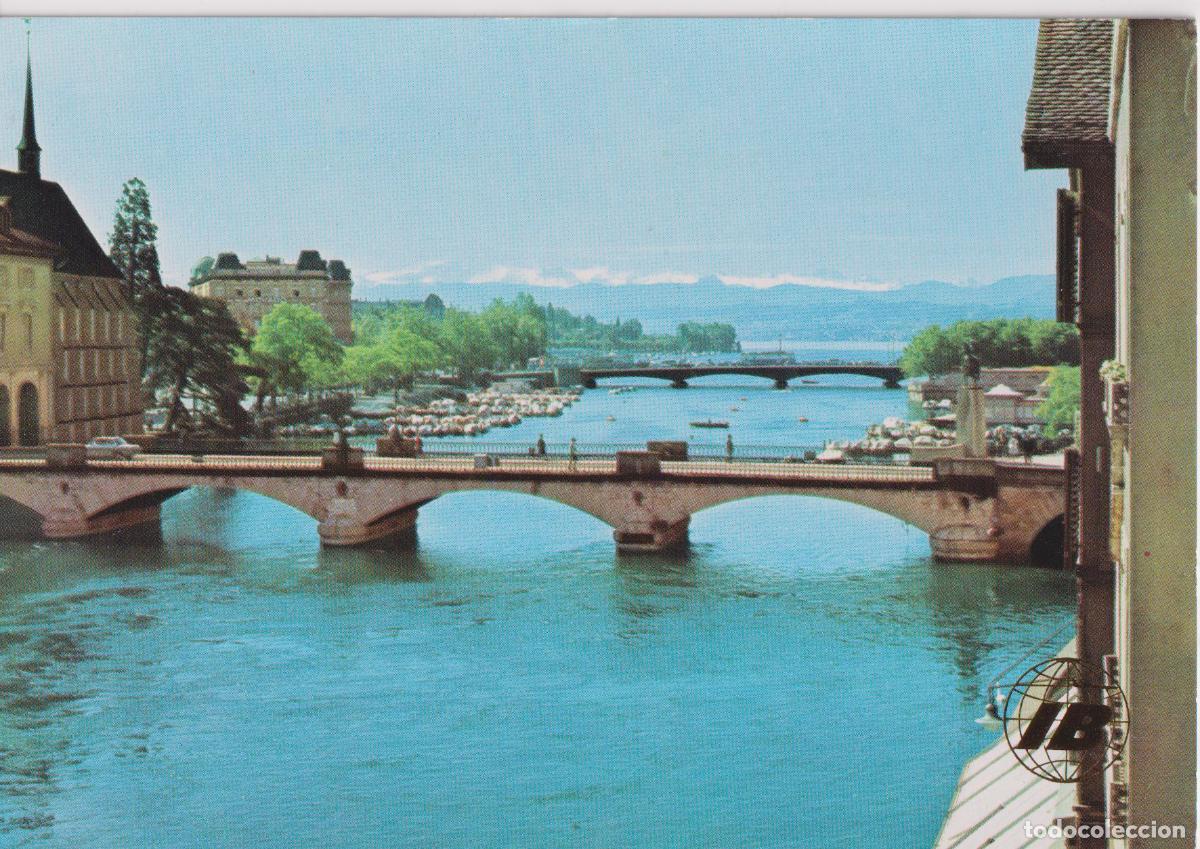 Postales: SUIZA, ZURICH, RIO LIMMAT - EDITA IBERIA - S/C