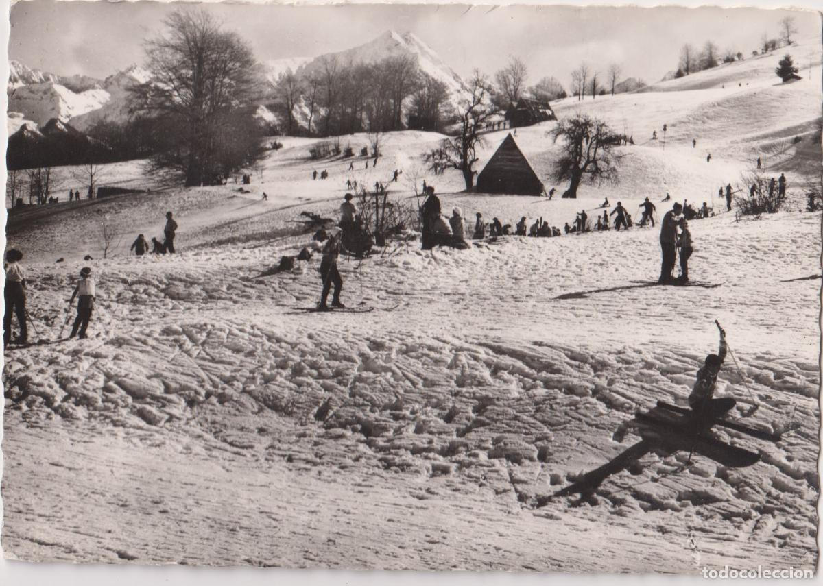 Postales: FRANCIA, ARI&Egrave;GE, AULUS LES BAINS, COL DE LA TRAPPE &ndash; EDIT. D'ART LARREY &ndash; ESCRITA 1965