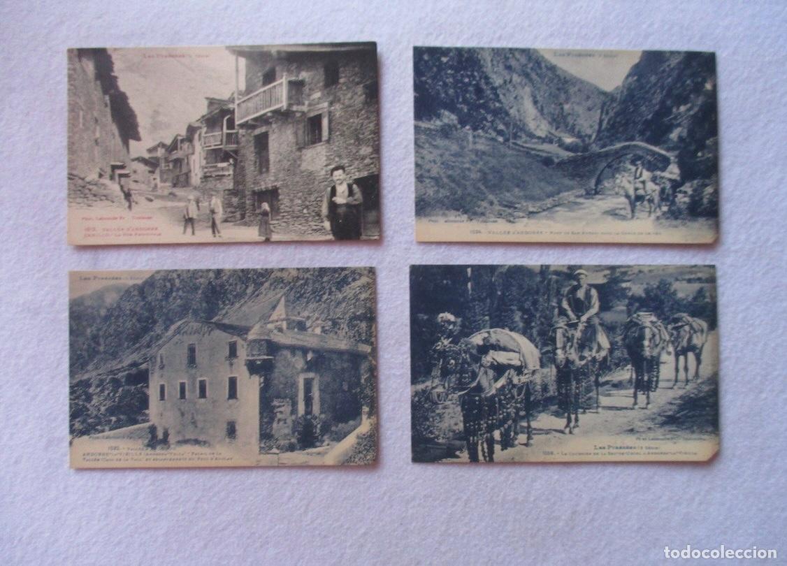 Cartoline: CUATRO POSTALES DE ANDORRA - FOT. LABOUCHE
