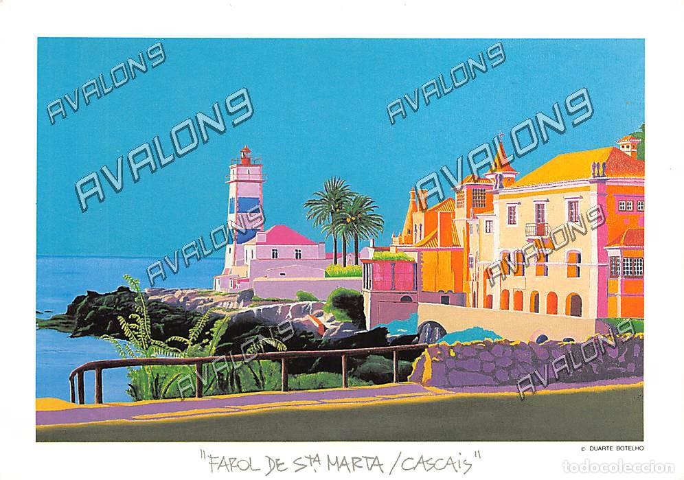 Postales: Farol de Santa Marta en Cascais (Portugal) - Sin Circular - 1990