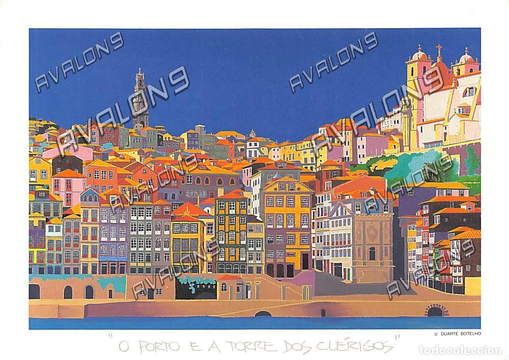 Postales: O Porto e a Torre dos Cl&eacute;rigos (Portugal) - Sin Circular - 1989
