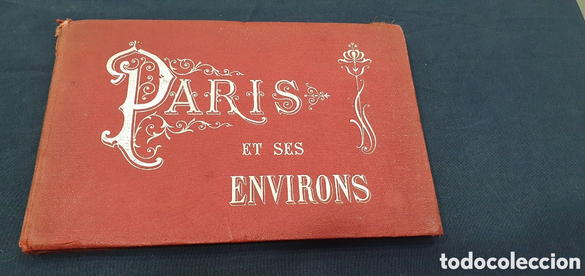 Cartoline: Par&iacute;s et ses environs. Libro de fotograf&iacute;as. (L137)