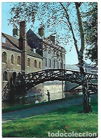 Postales: THE MATHEMATICAL BRIDGE, QUEEN&acute;S COLLEGE.- CAMBRIDGE / REINO UNIDO