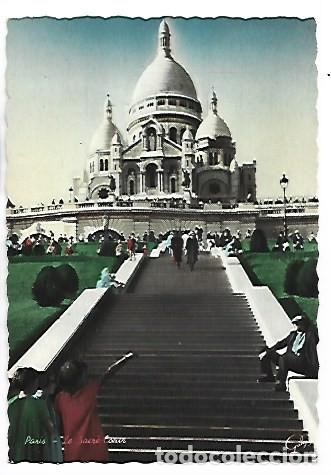Postales: LE SACRE COEUR - THE SACRED-HEART BASILIC.- PARIS / FRANCIA