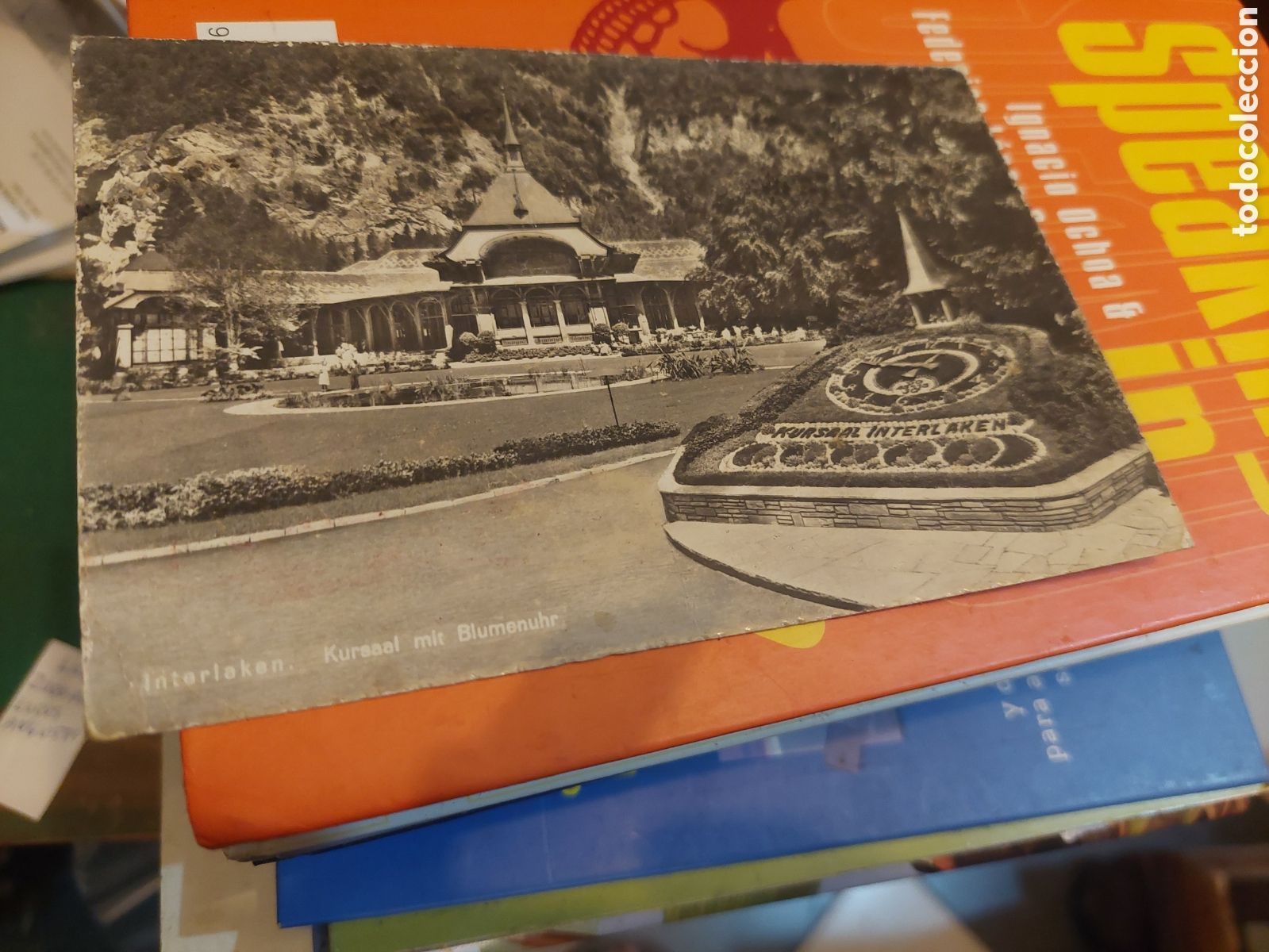 Postkarten: POSTAL 1961 suiza matasello INTRLAKEN