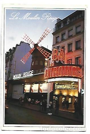 Postales: LA MOULIN ROUGE ILLUMINE.- PARIS
