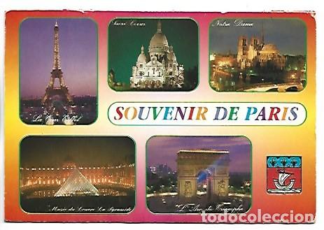 Postales: PARIS LA NUIT.- PARIS
