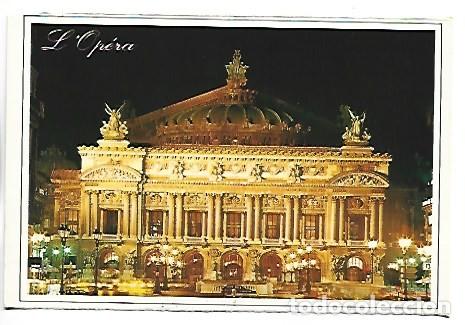 Postales: L&acute;OPERA ILLUMINE.- PARIS LA NUIT.- PARIS