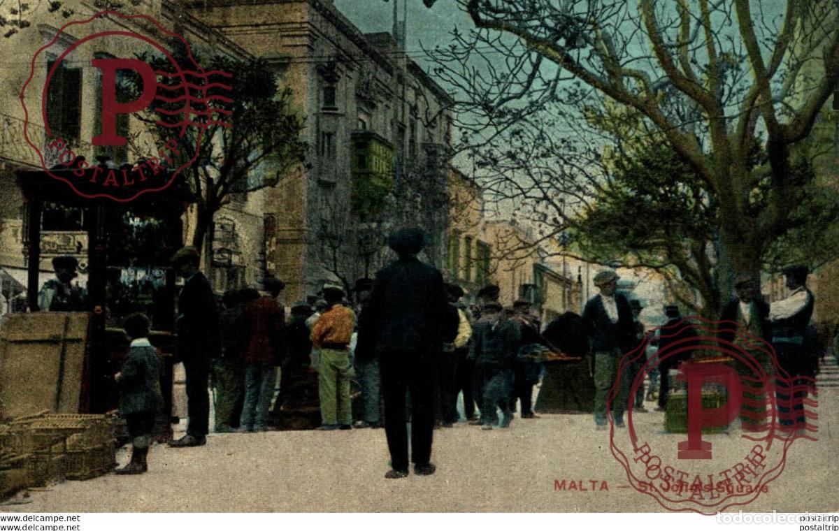 Postales: MALTA, ST. JOHN SQUARE. MALTA.