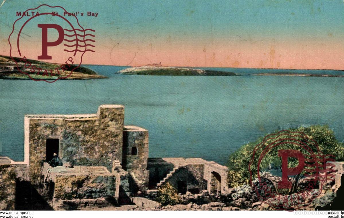 Postales: MALTA, ST. PAULS BAY. MALTA.
