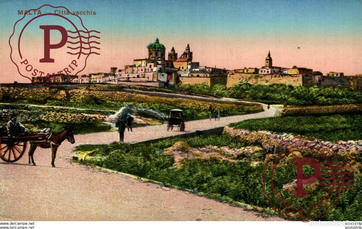Postales: MALTA, CITT&Agrave; VECCHIA. MALTA.