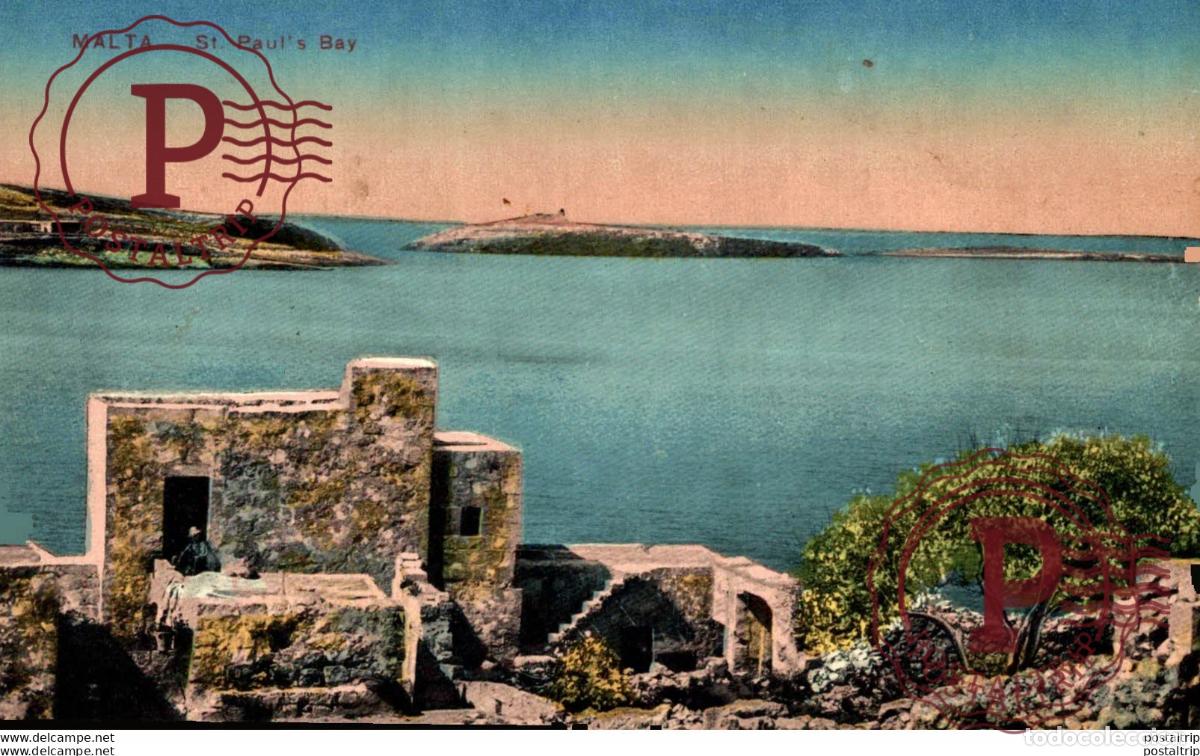 Postales: MALTA, ST. PAULS BAY. MALTA.