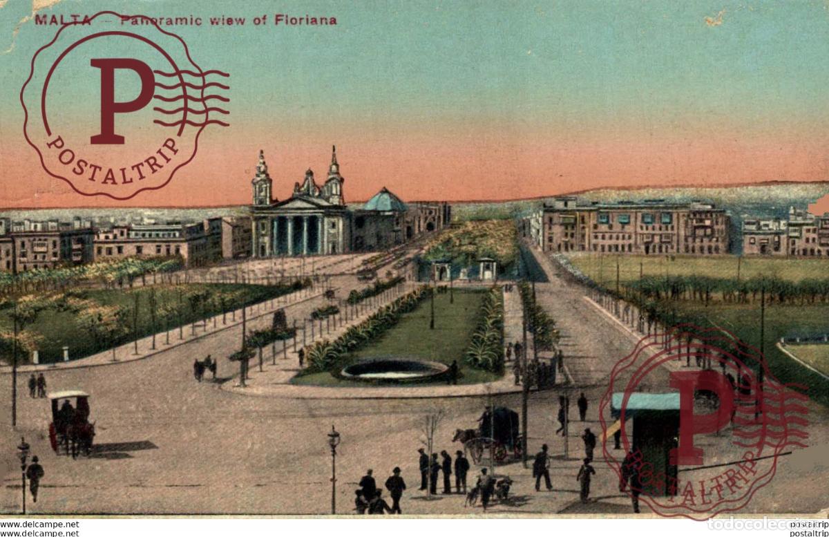 Postales: MALTA, PANORAMIC VIEW OF FLORIANA. MALTA.