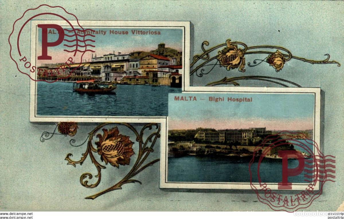 Postales: MALTA, ADMIRALTY HOUSE VITTORIOSA. MALTA.