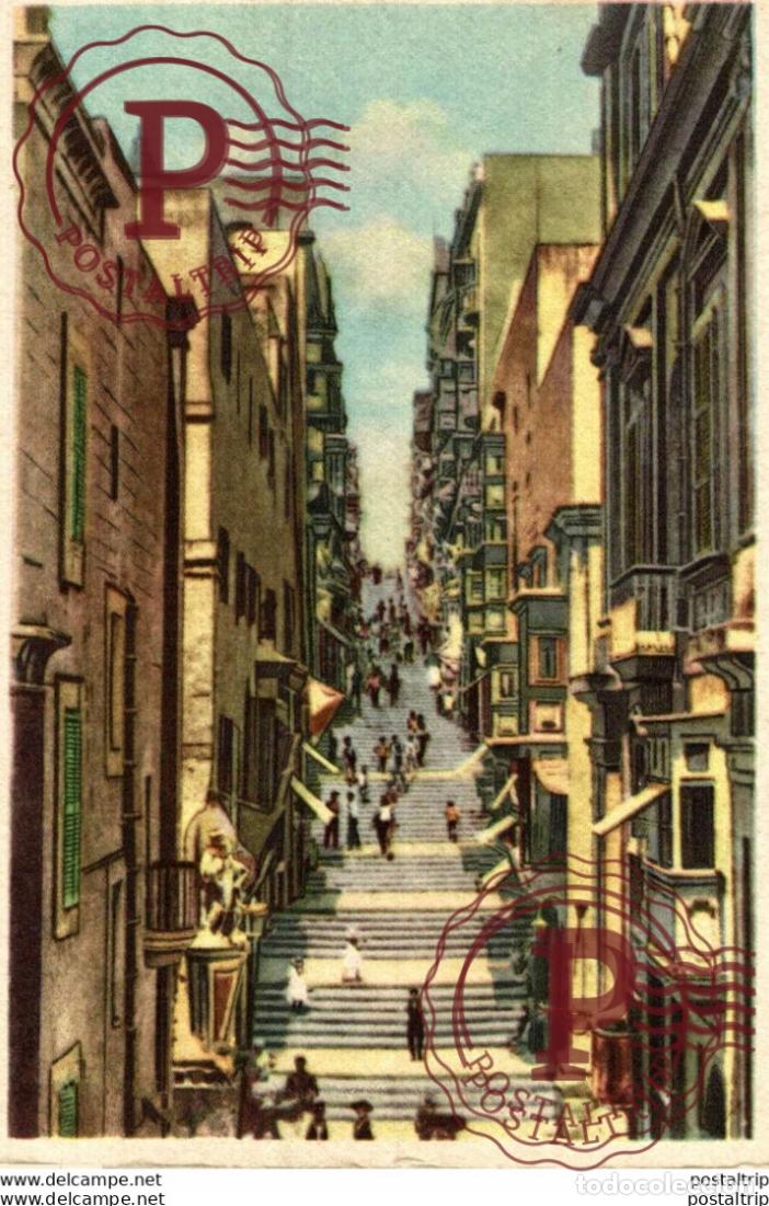Postales: MALTA, ST. LUCIA STREET . MALTA.