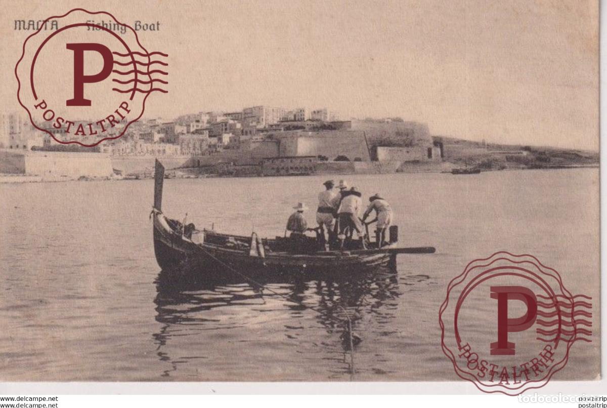 Postales: MALTA, FISHING BOAT. MALTA.