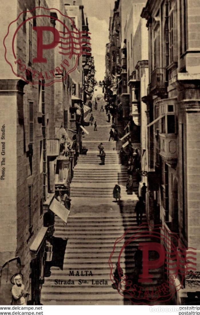 Postales: MALTA, STRADA STA. LUCIA. MALTA.