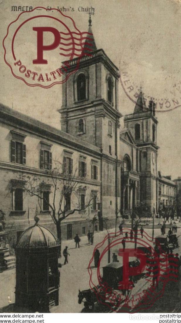 Postales: MALTA, ST. JOHNS CHURCH. MALTA.