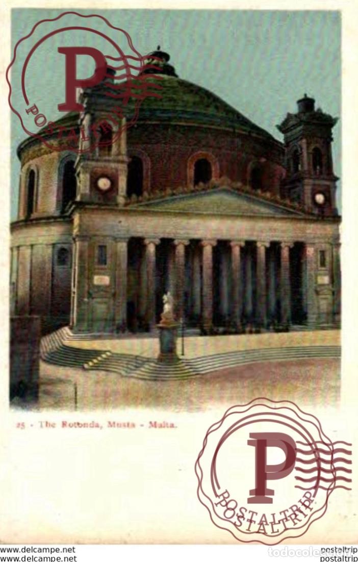 Postales: THE ROTONDA MUSTA MALTA MALTA