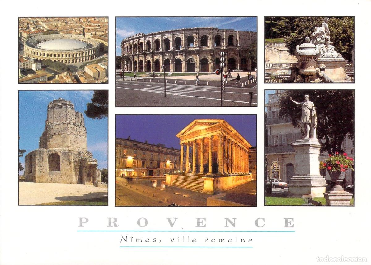 Postales: Postal de Nimes, ciudad romana en Francia
