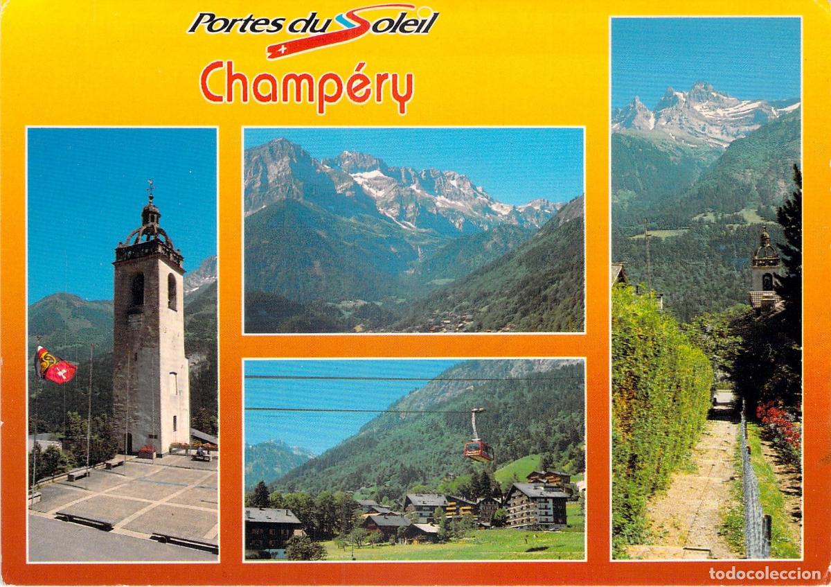 Postales: Postal de Champery Portes du Soleil Alpes Suizos