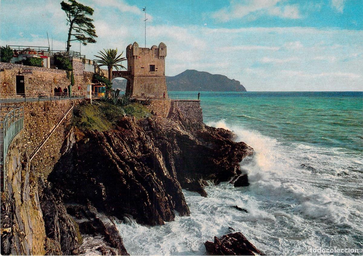 Postales: Postal de Torre Gropallo en Nervi, Golfo Paradiso