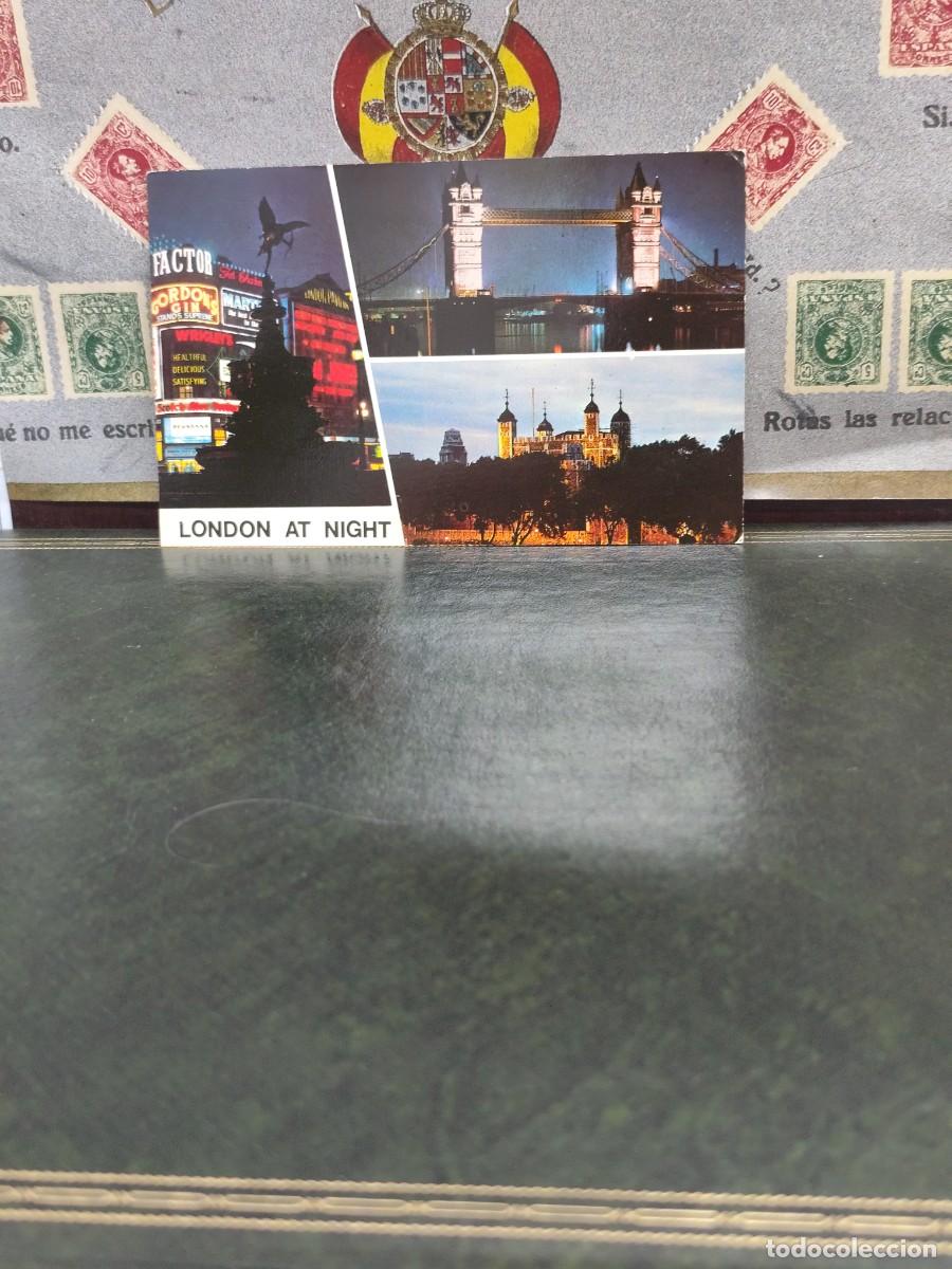 Postales: P6216 Postal Inglesa London at night . Colourmaster