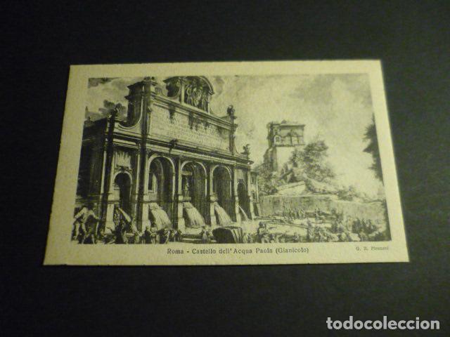 Postcards: ROMA GIOVANNI BATTISTA PIRANESI POSTAL