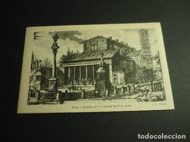 Postcards: ROMA GIOVANNI BATTISTA PIRANESI POSTAL