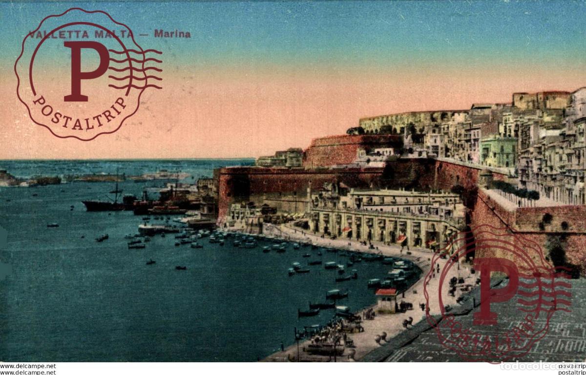 Postales: VALLETTA MALTA: MARINA. MALTA. - Foto 1