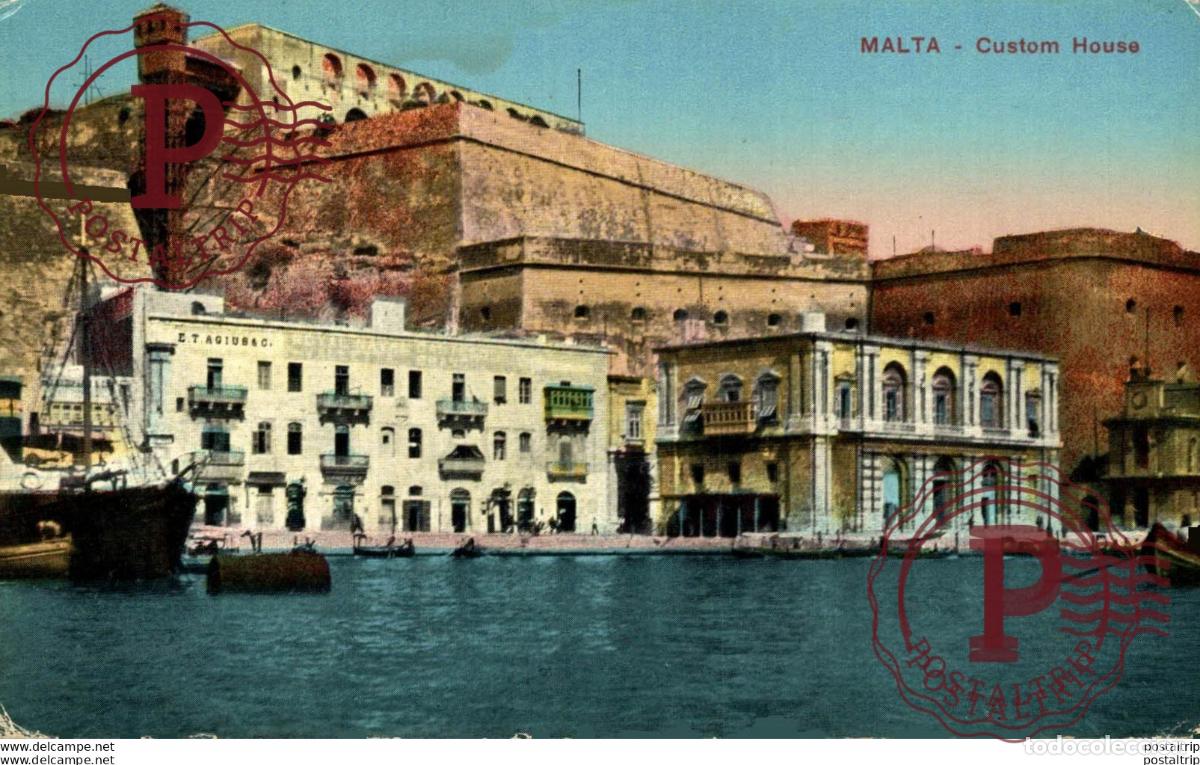 Postales: MALTA: CUSTOM HOUSE. MALTA. - Foto 1