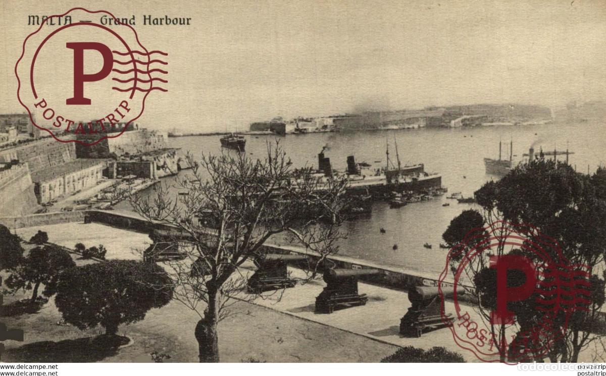 Postales: MALTA: GRAND HARBOUR. MALTA. - Foto 1